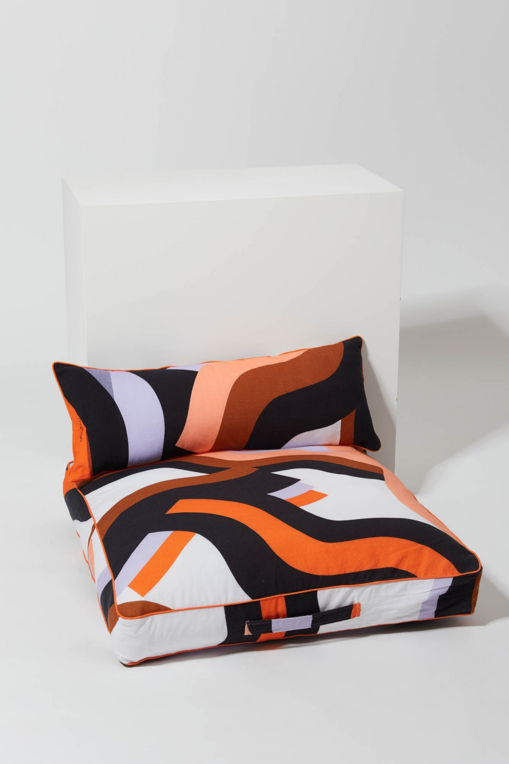 103 - Baignade Orange Cushion 30/80 2x