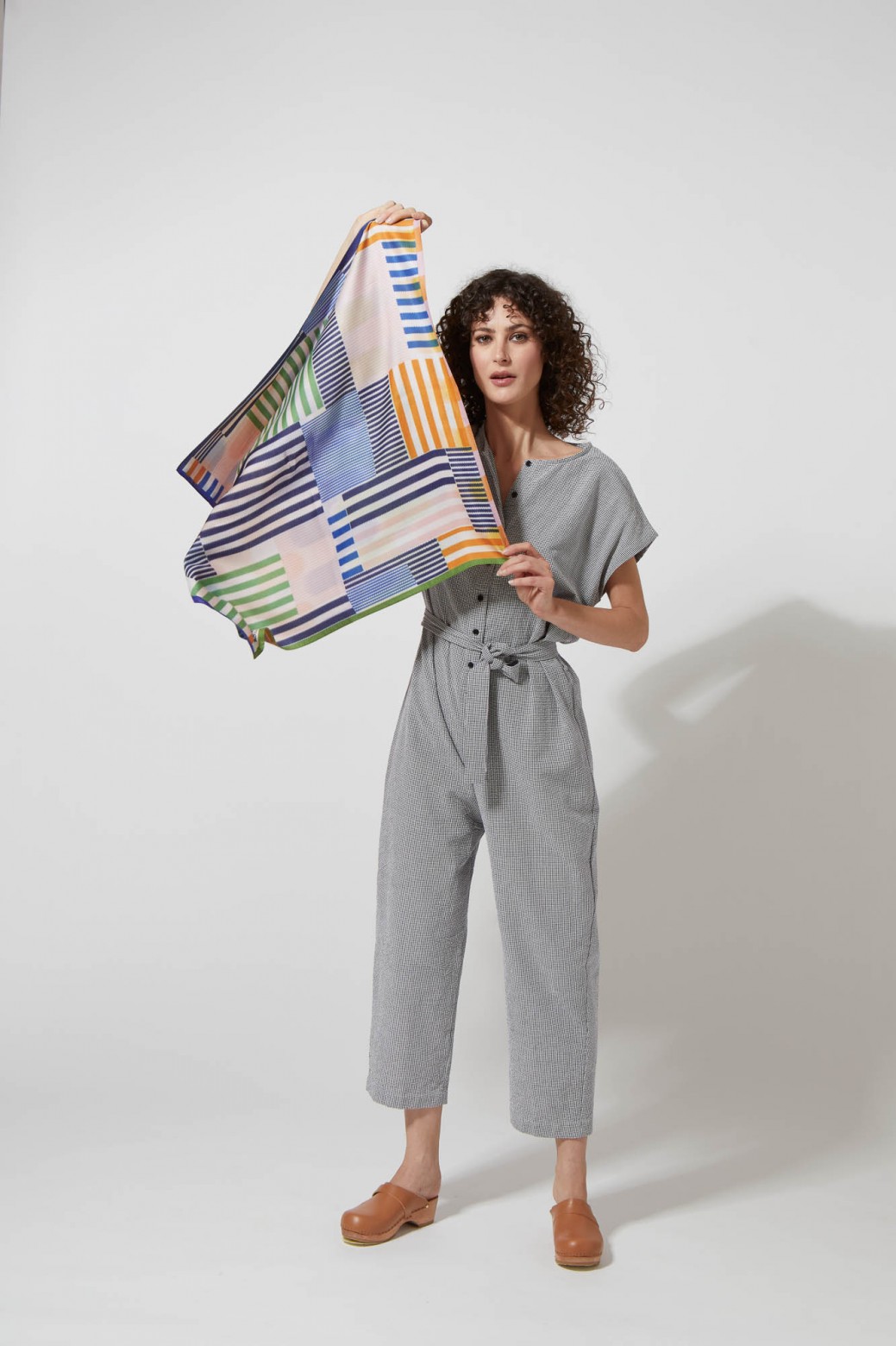 L - Foulard Rivage Rose 2x