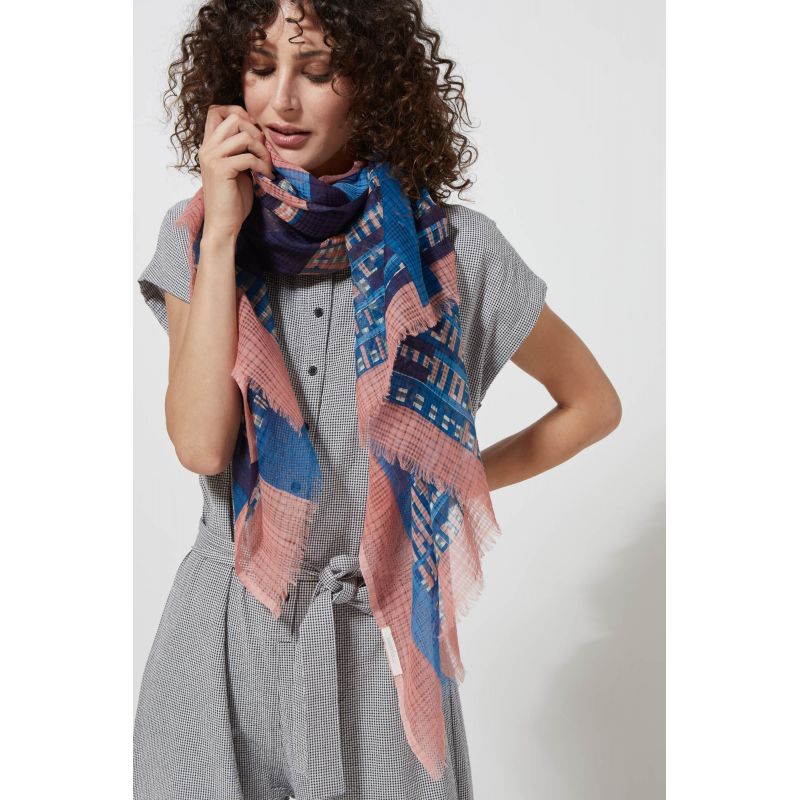 Q - Foulard Rachel Raisin 2x