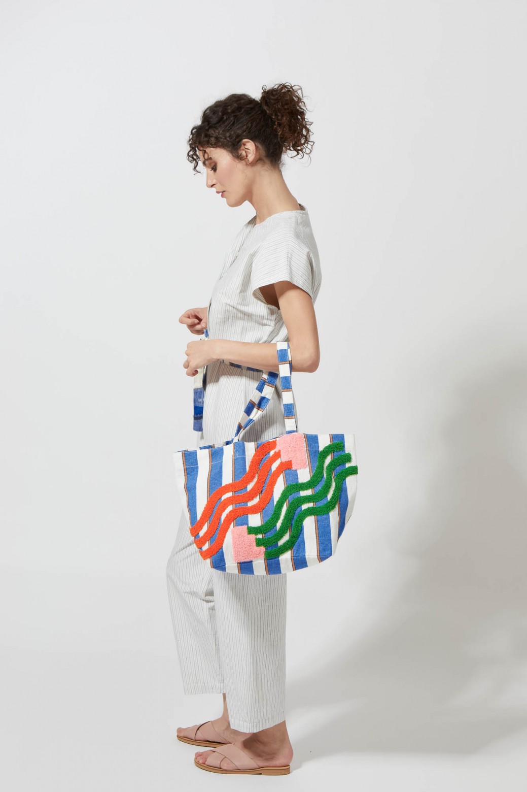 206 - Sac Cabas Adonis Bayadere Candy 2x