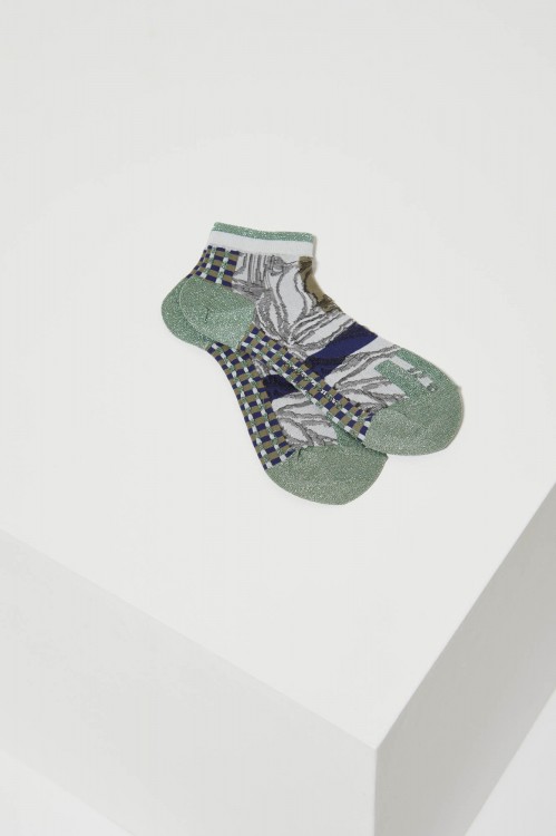 226 - Chaussettes Anemone Nuit 6x