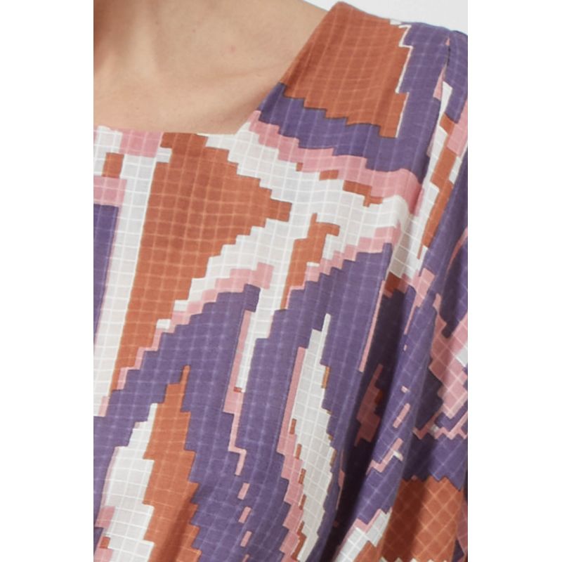 202 - Neptune Anémone Tan Dress 2x