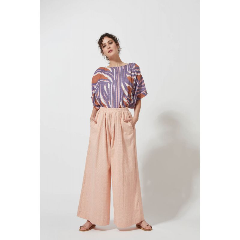 201 - Penelope Vichy Tan Pants 2x