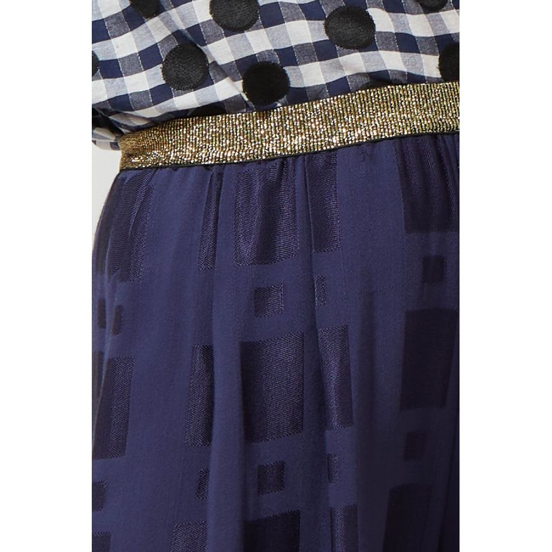 205 - Pantalon Penelope Mosaique Marine 2x