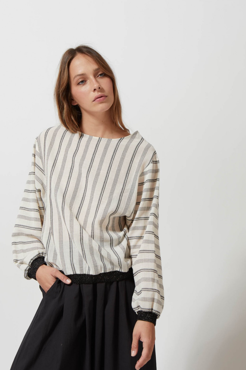 208 - Sweat Mali Athènes Naturel 2x