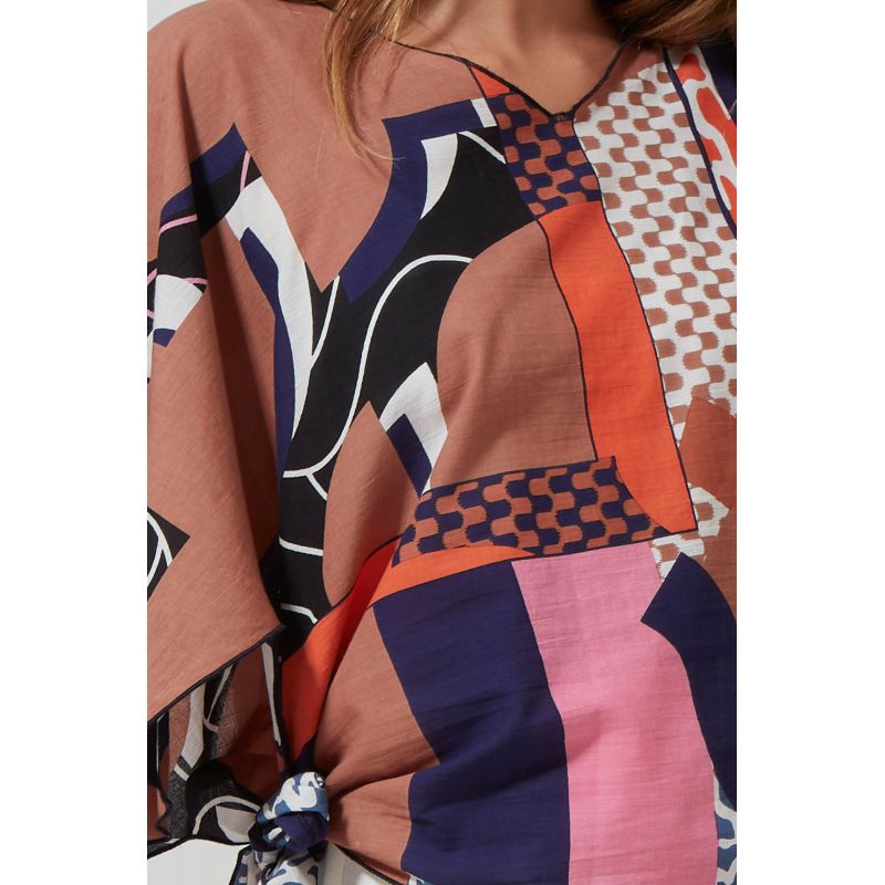 200 - Vogue La Plage Terracotta Top 2x