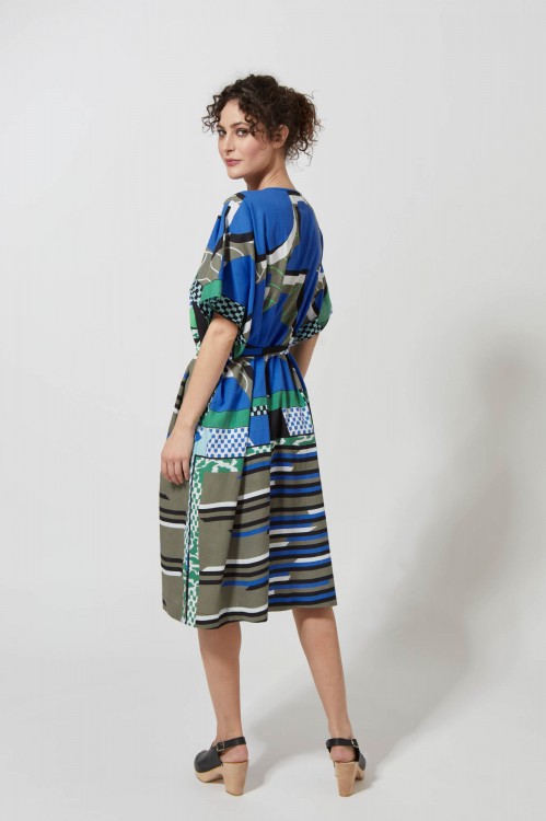200 - Scala La Plage Blue Dress 2x