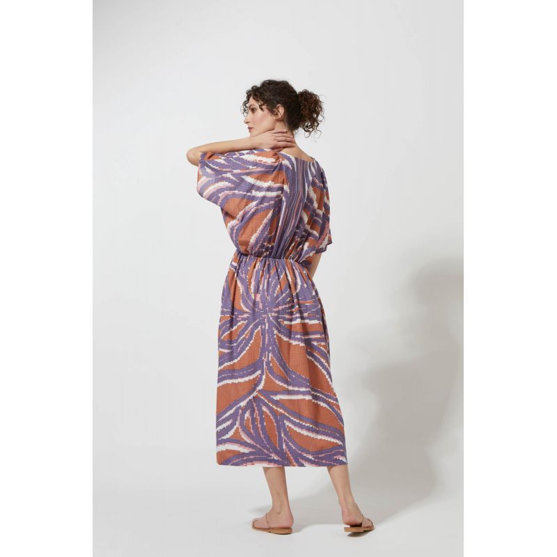 202 - Neptune Anémone Tan Dress 2x