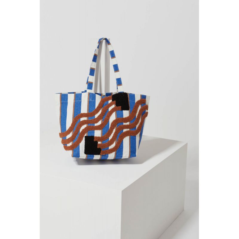 206 - Sac Cabas Adonis Bayadere Naturel 2x