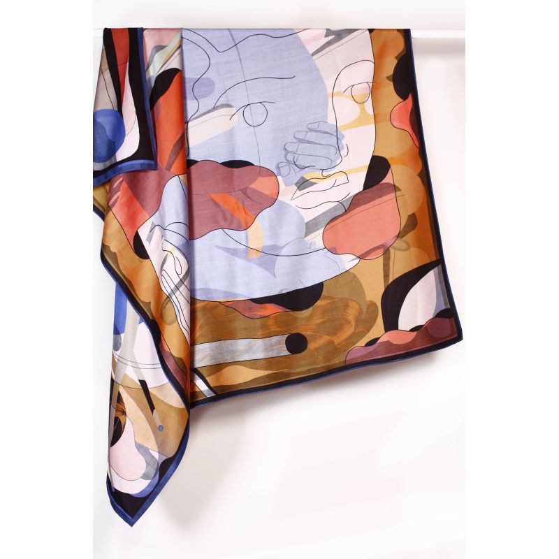 S-Foulard Carena'S OrchardÉlectrique Lot De 2