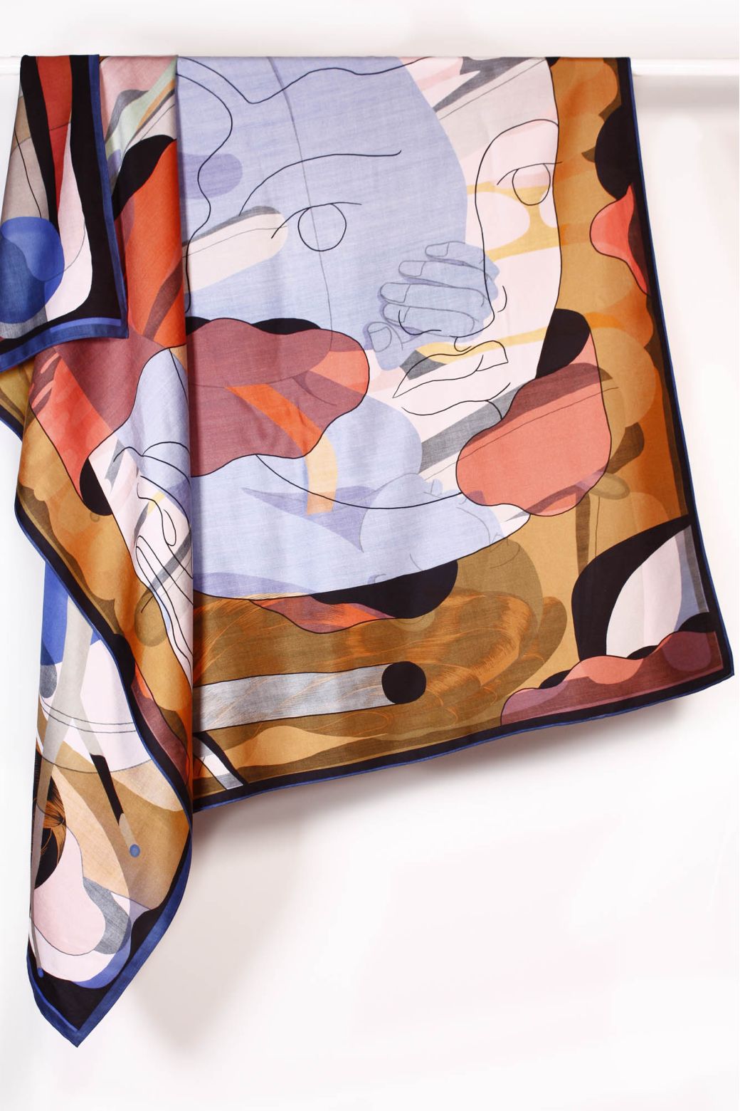 S-Foulard Carena'S OrchardÉlectrique Lot De 2