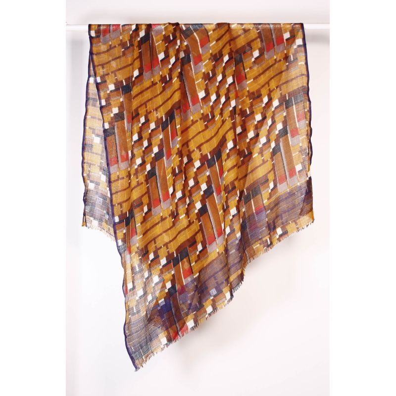 G-Foulard OctaveMoutarde Lot De 2