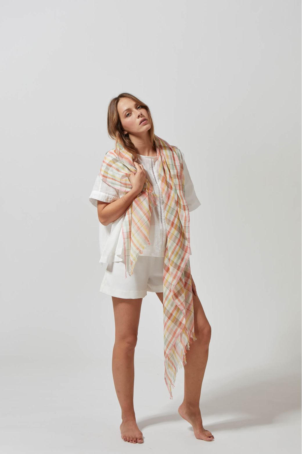 A - Chroma Multico Scarf 2x