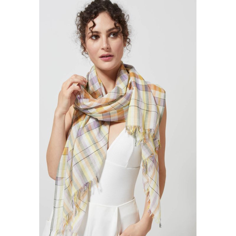 A- Foulard Chroma Lilas 2x