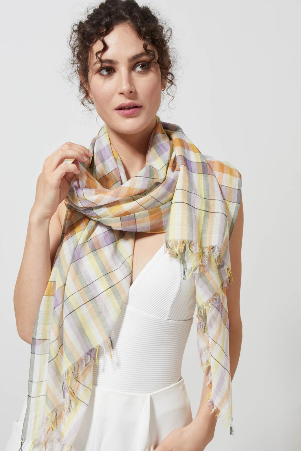 A- Foulard Chroma Lilas 2x