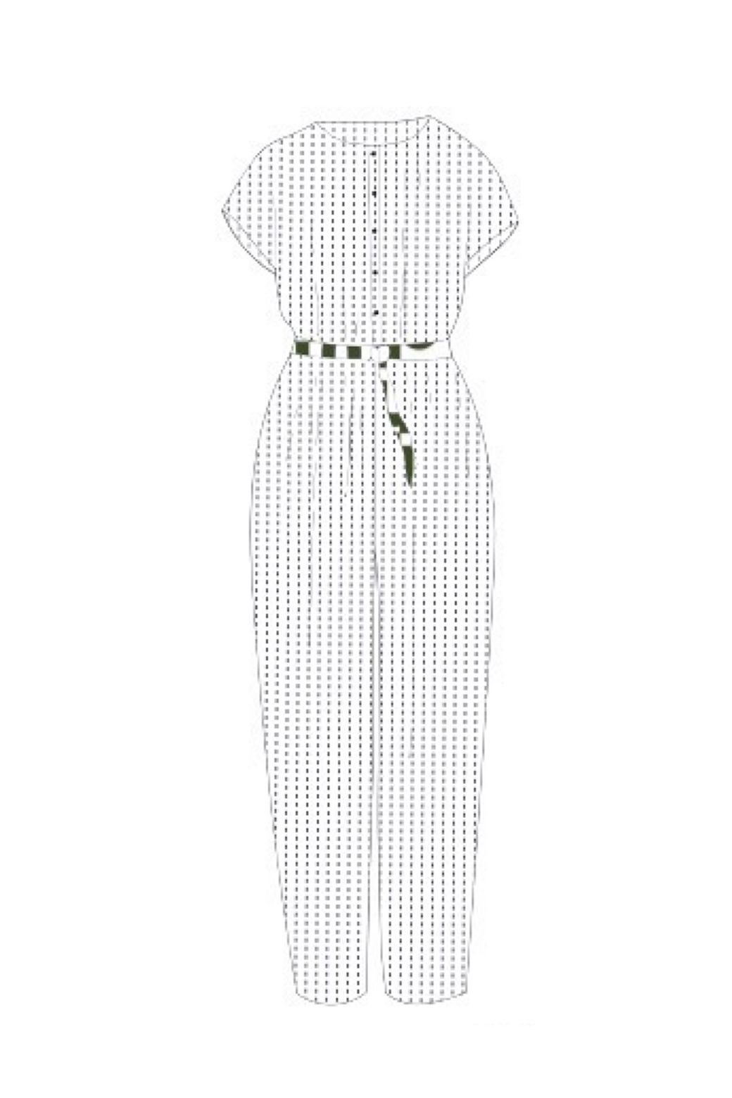 207 - COMBINAISON MESSINA PIQUÉ BLEU LOT DE 2