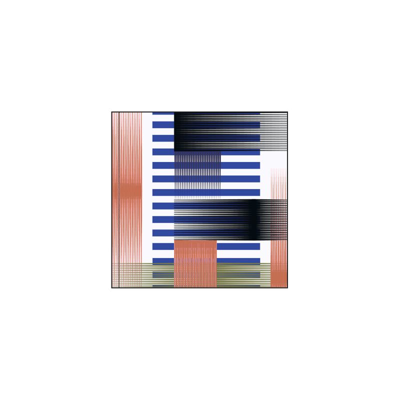 100 - COUSSIN DE SOL VIBRANT BLEU LOT DE 2