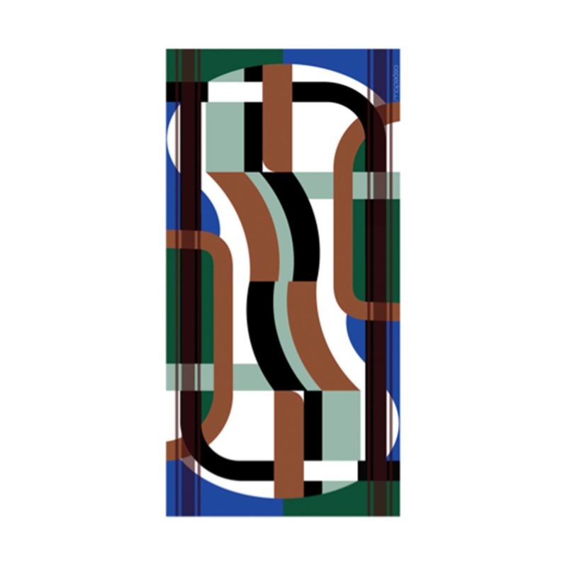 102 - DRAP DE PLAGE SUPERSONIC BLEU LOT DE 2