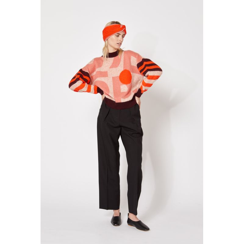 102-Bandeau IconeRose Lot De 3