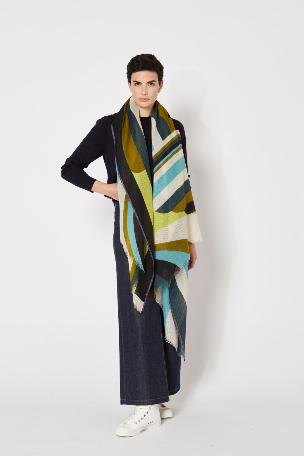 C-Foulard New WaveKaki Lot De 2