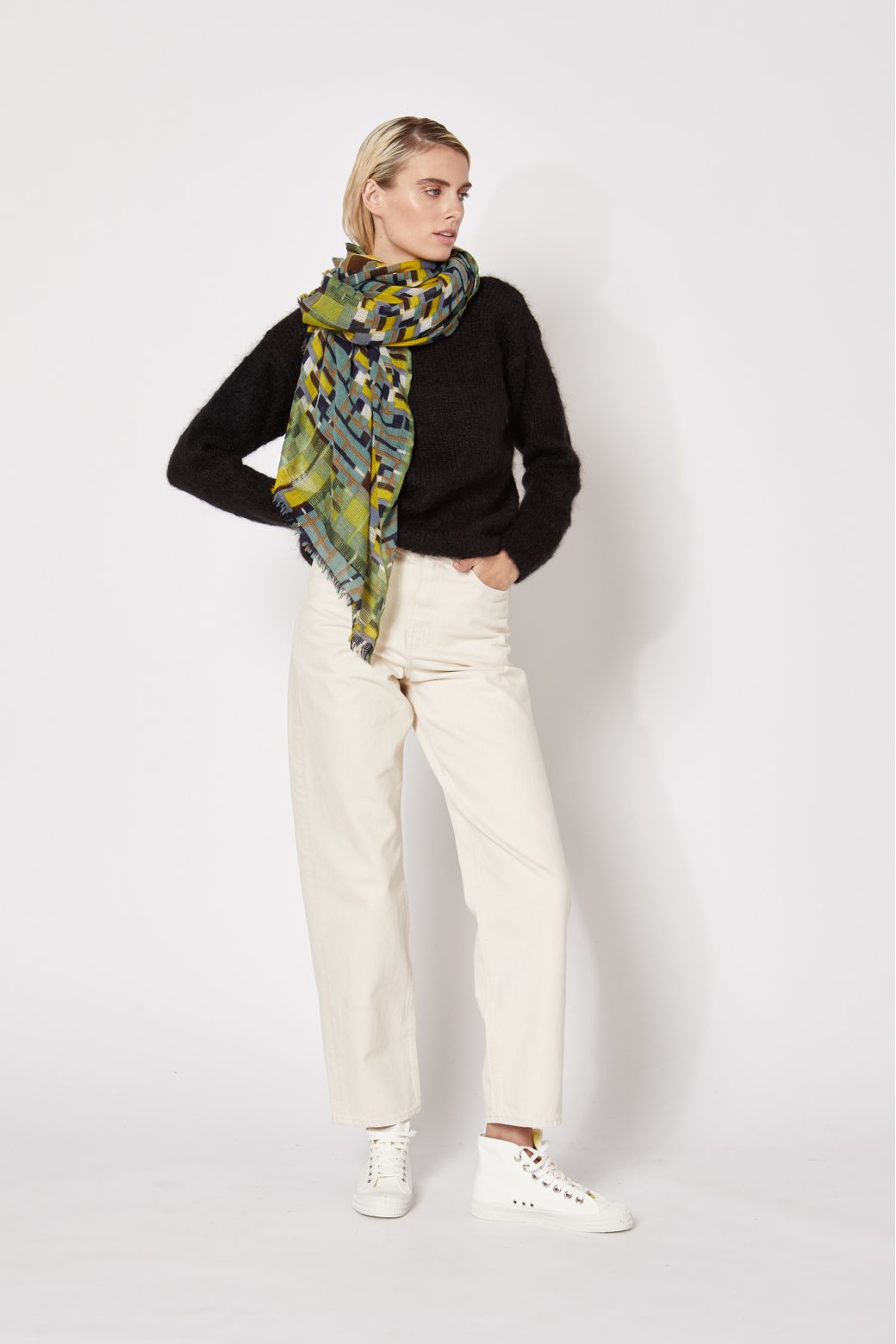 G-Foulard OctaveFumée Lot De 2