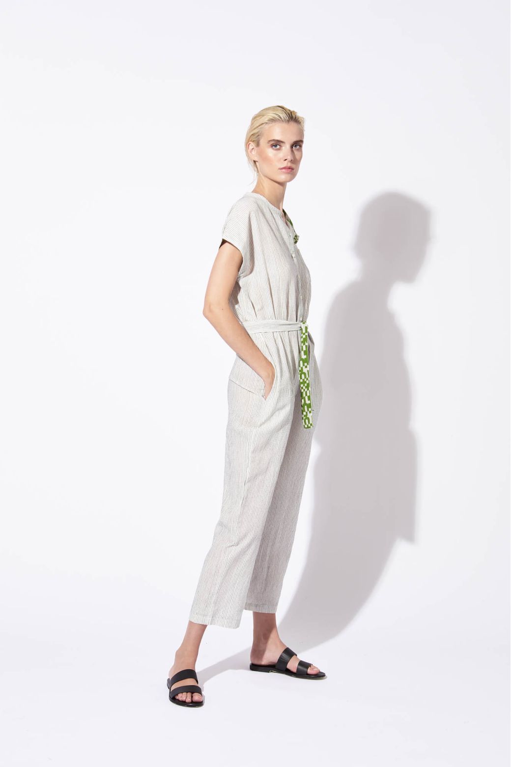 207 - COMBINAISON MESSINA PIQUÉ BLEU LOT DE 2