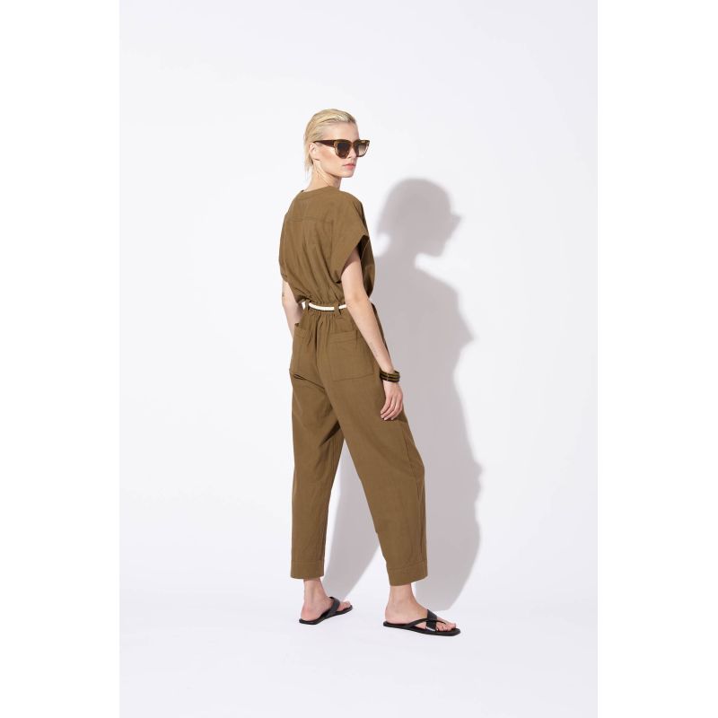 214 - KHAKI JUMPSUIT MONY UNI PACK OF 2