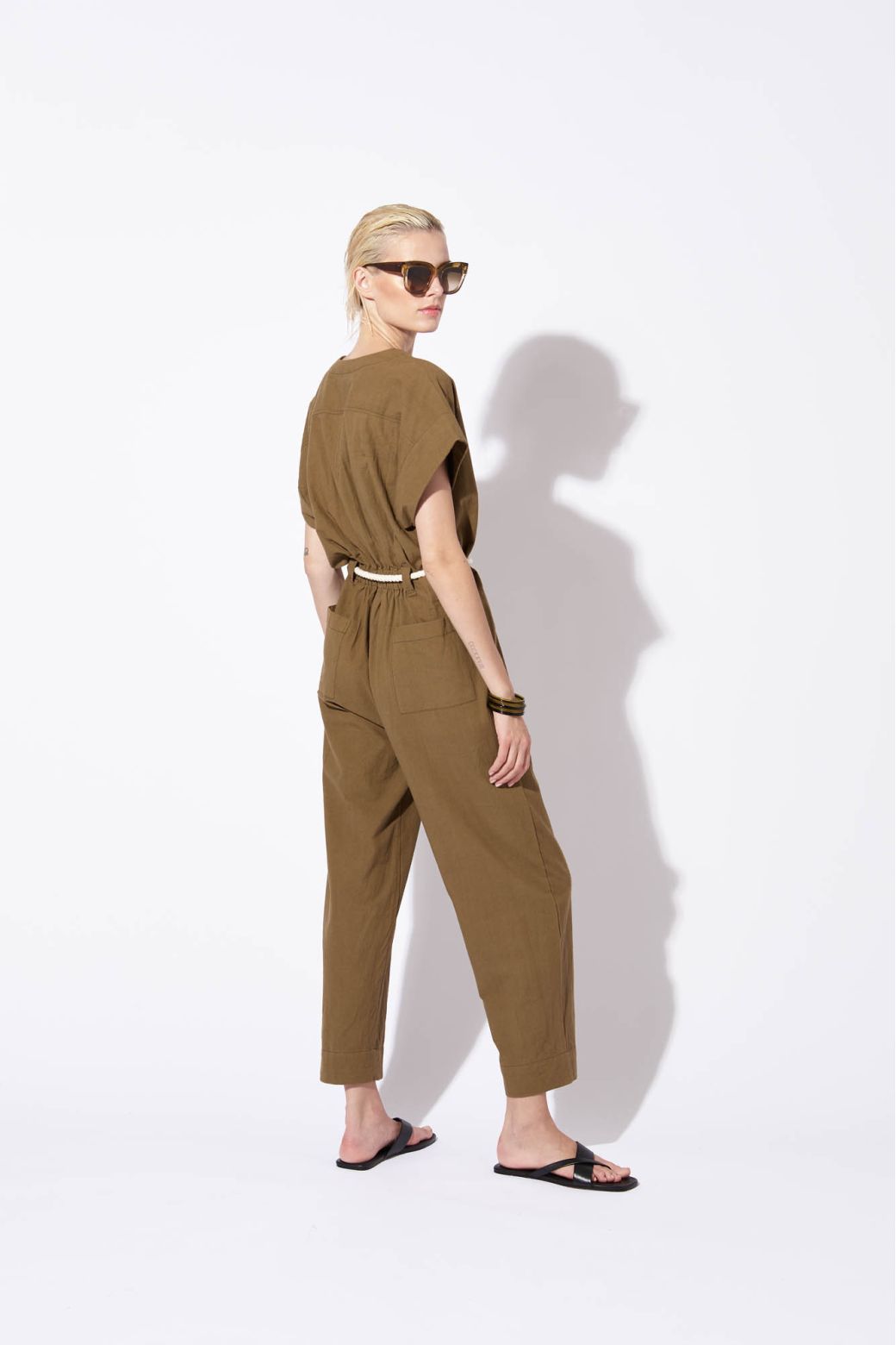 214 - KHAKI JUMPSUIT MONY UNI PACK OF 2