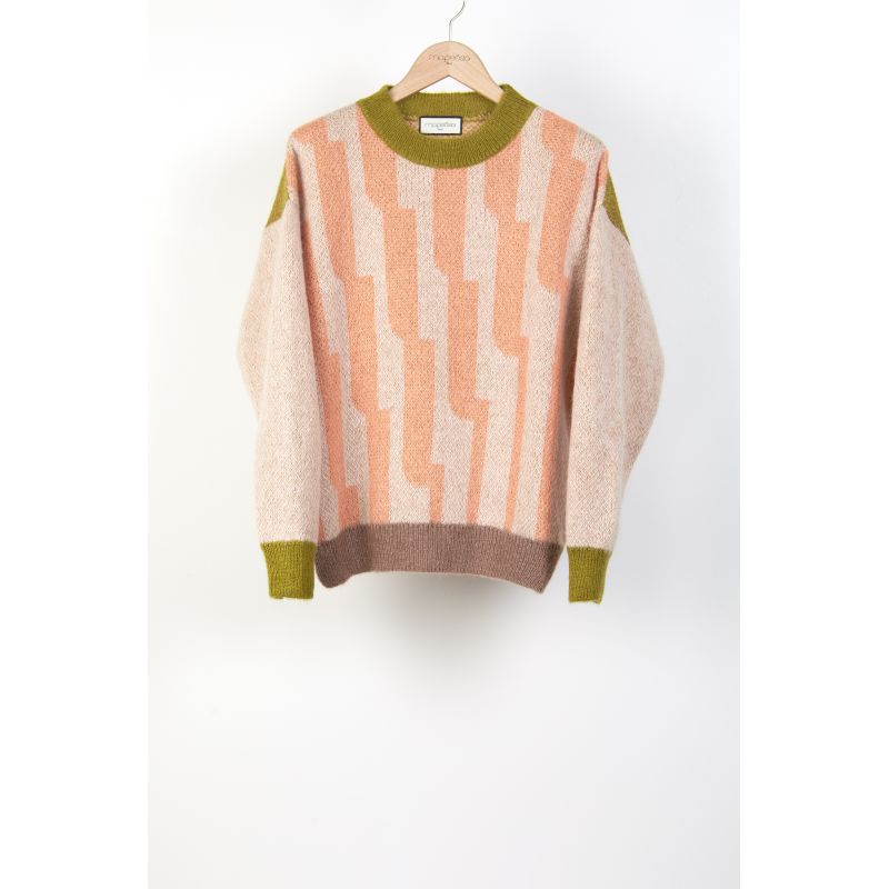 101 - PULL ICONE CÉLESTE PÊCHE LOT DE 2