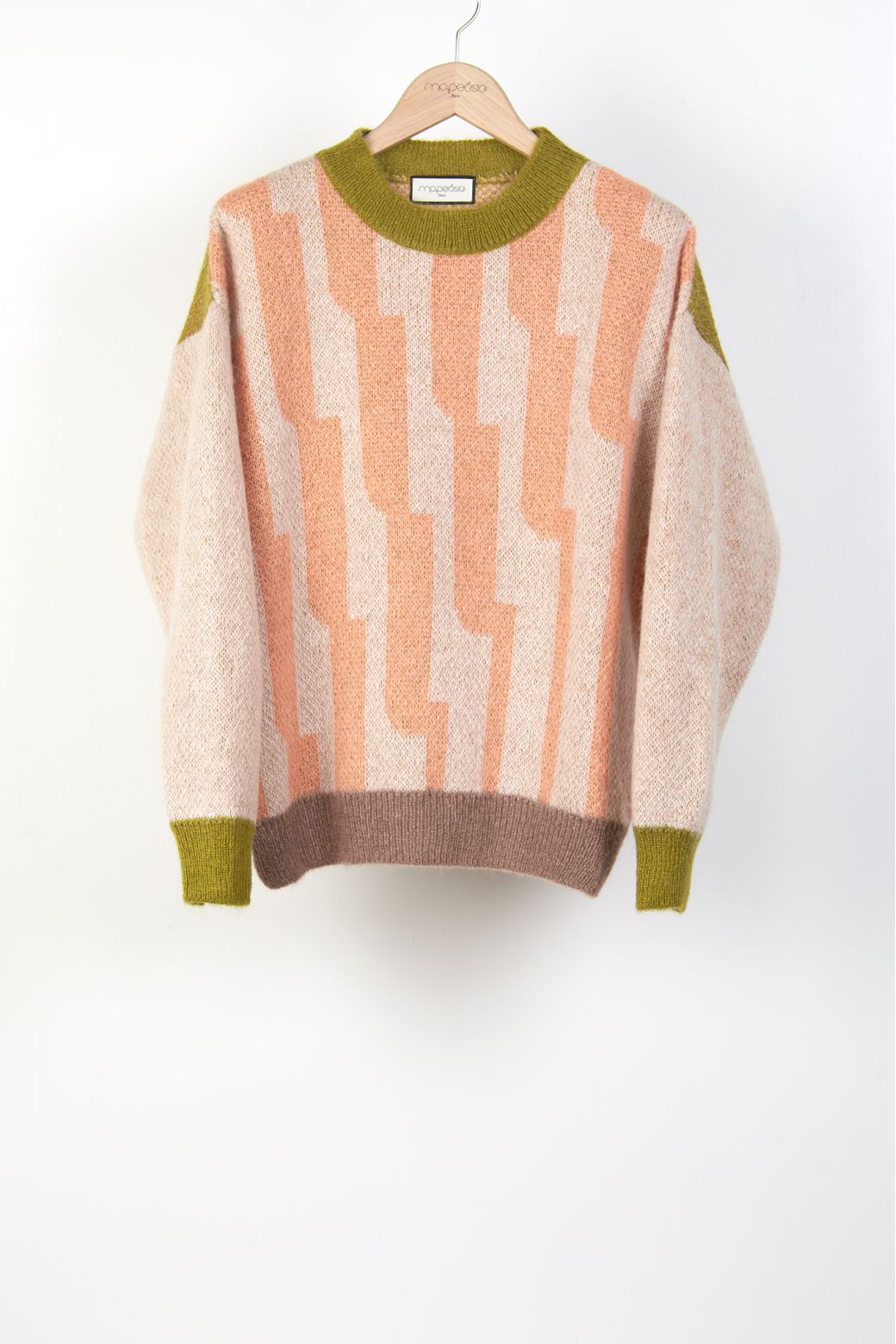 101 - PULL ICONE CÉLESTE PÊCHE LOT DE 2