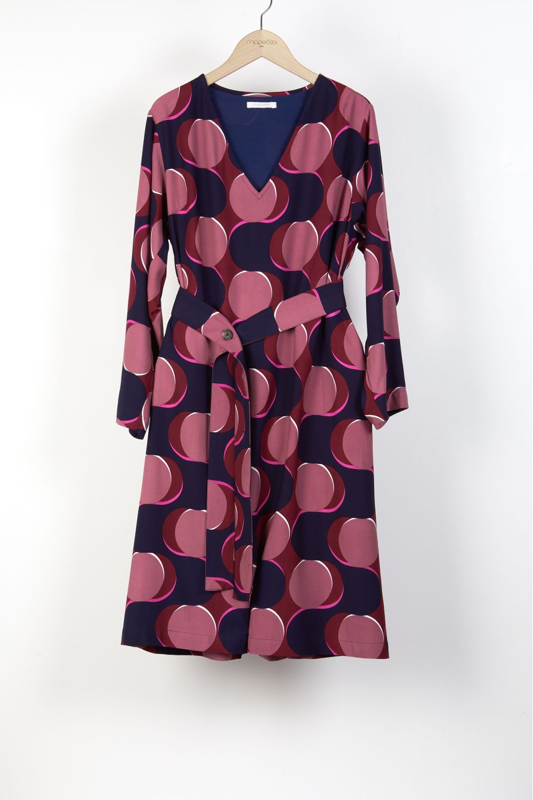 206 - ROBE ORLANE NYMPHE ROSEWOOD LOT DE 2