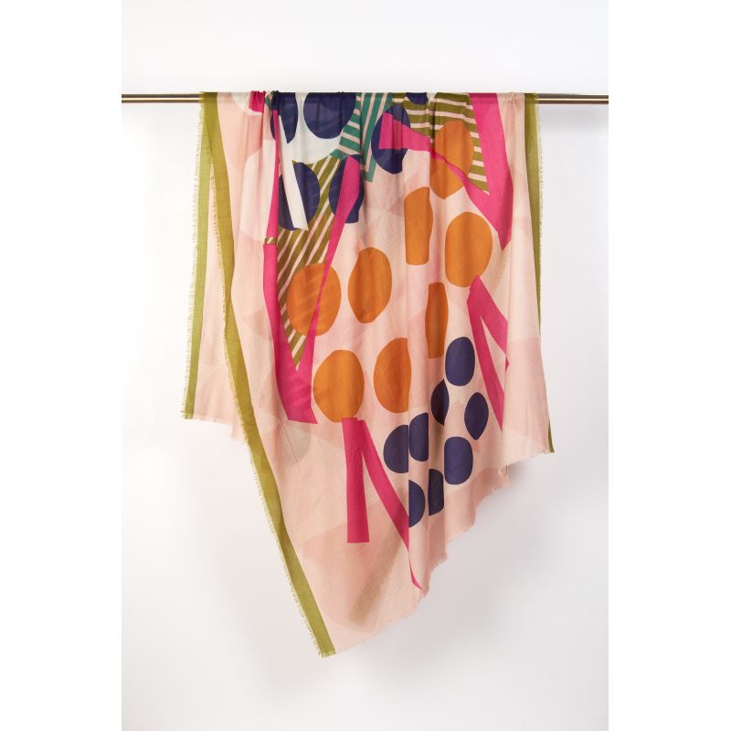 K - FOULARD SCARABÉE ROSEWOOD LOT DE 2