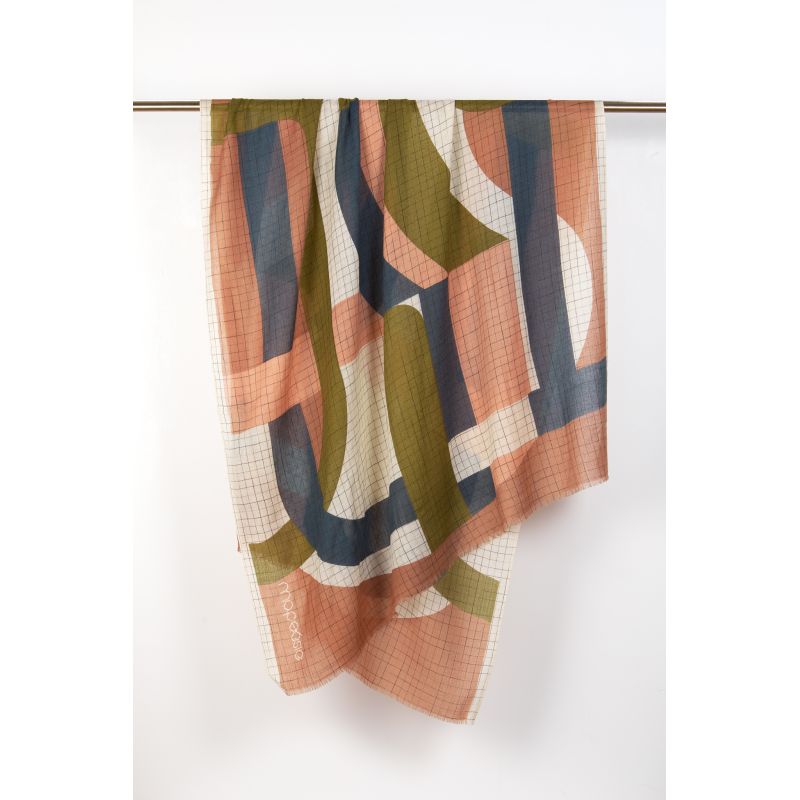 M - FOULARD SUPERSONIC BLUSH LOT DE 2