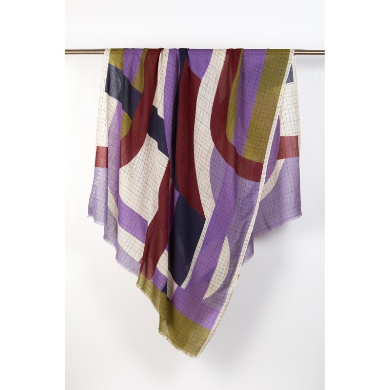 M - FOULARD SUPERSONIC PARME LOT DE 2