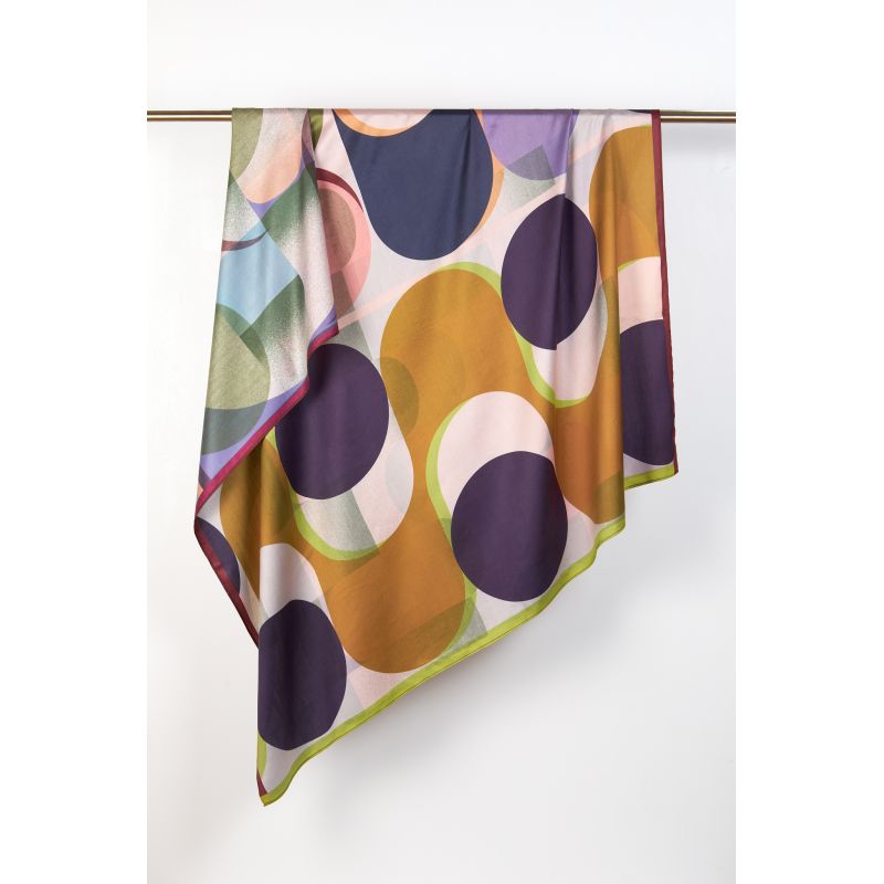 O - FOULARD ARCADIE BLUSH LOT DE 2