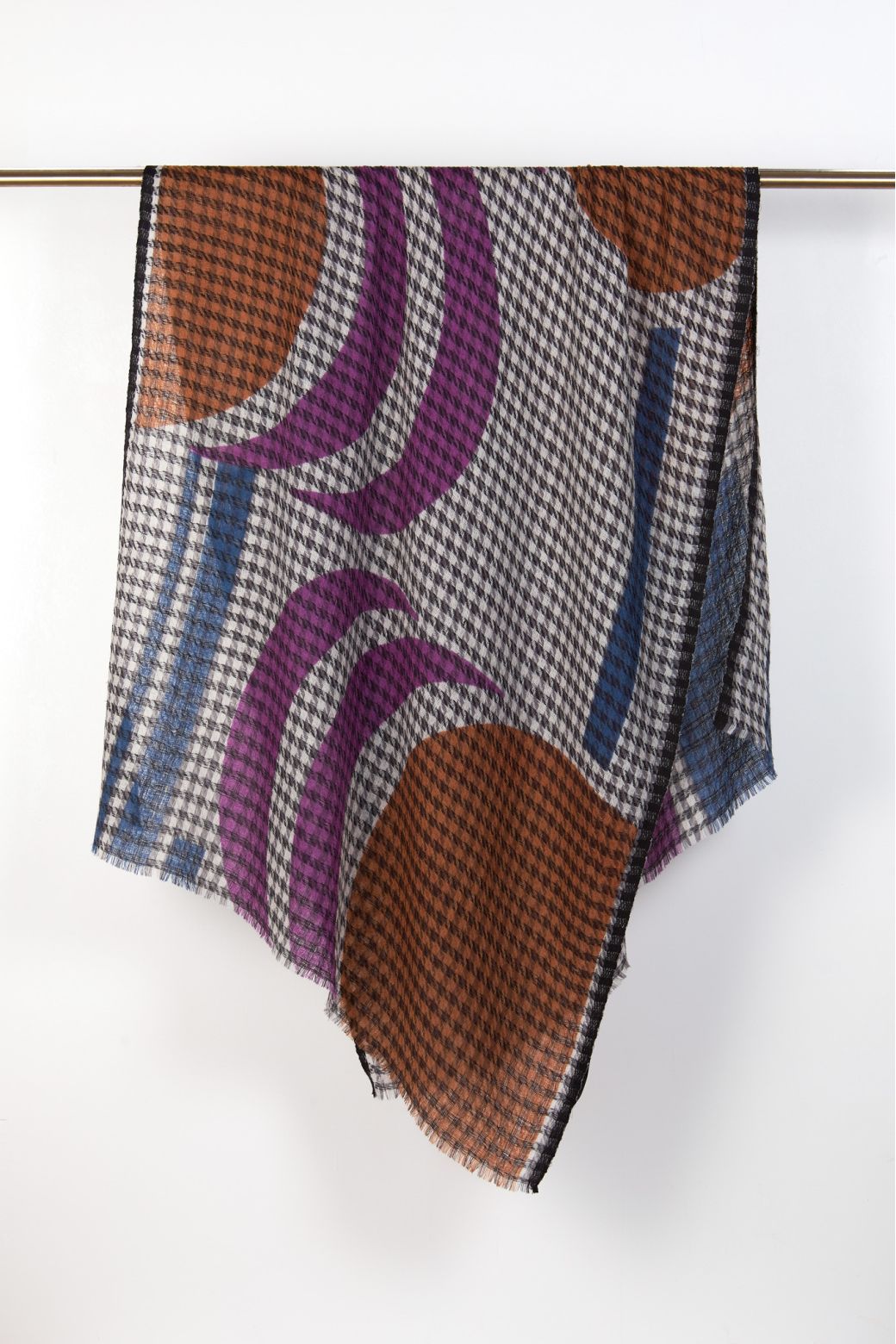 J - FOULARD DÉCOR CARAMEL LOT DE 2