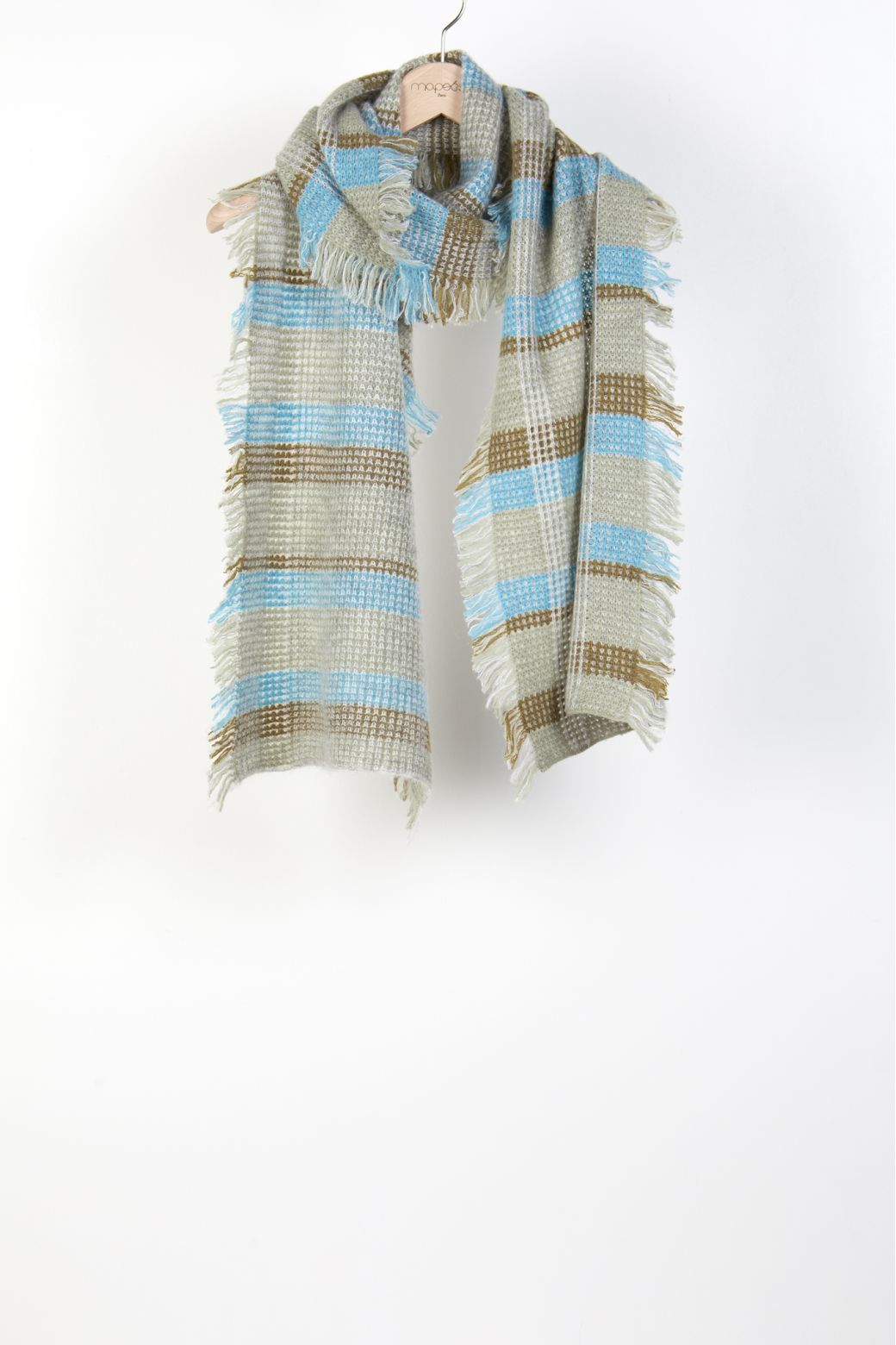 106 - ÉCHARPE LUCIEN THEO PASTEL LOT DE 2