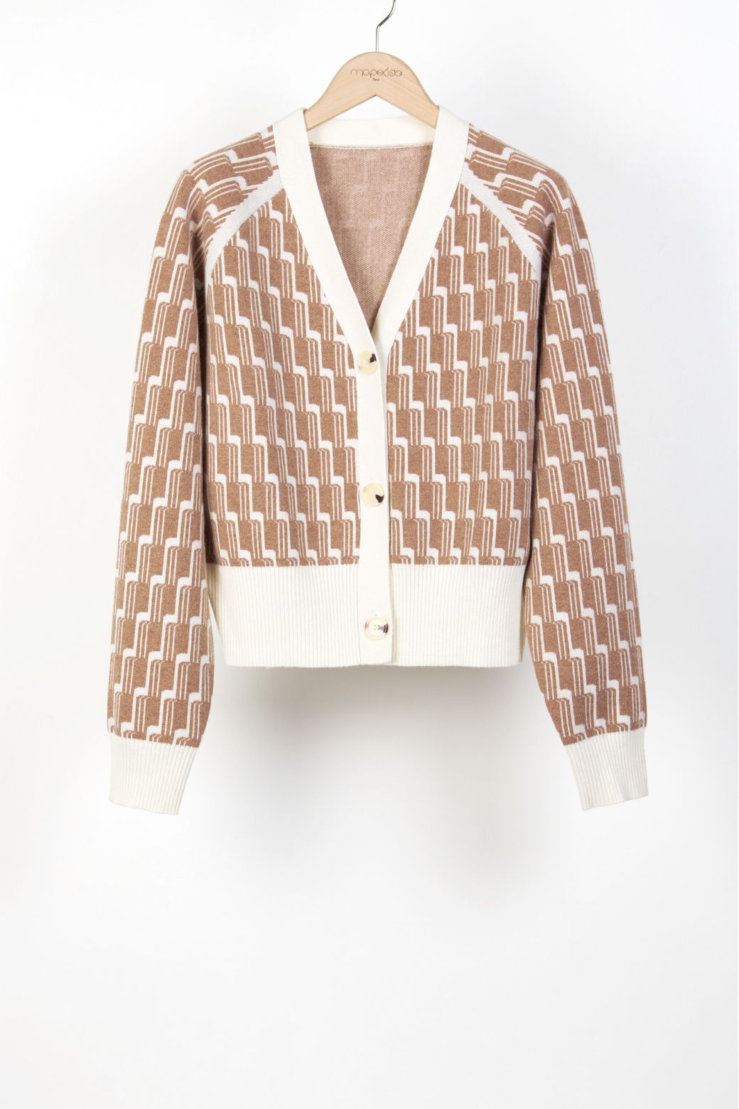 107 - GILET CLAUDE NOCTURNE FAUVE LOT DE 2