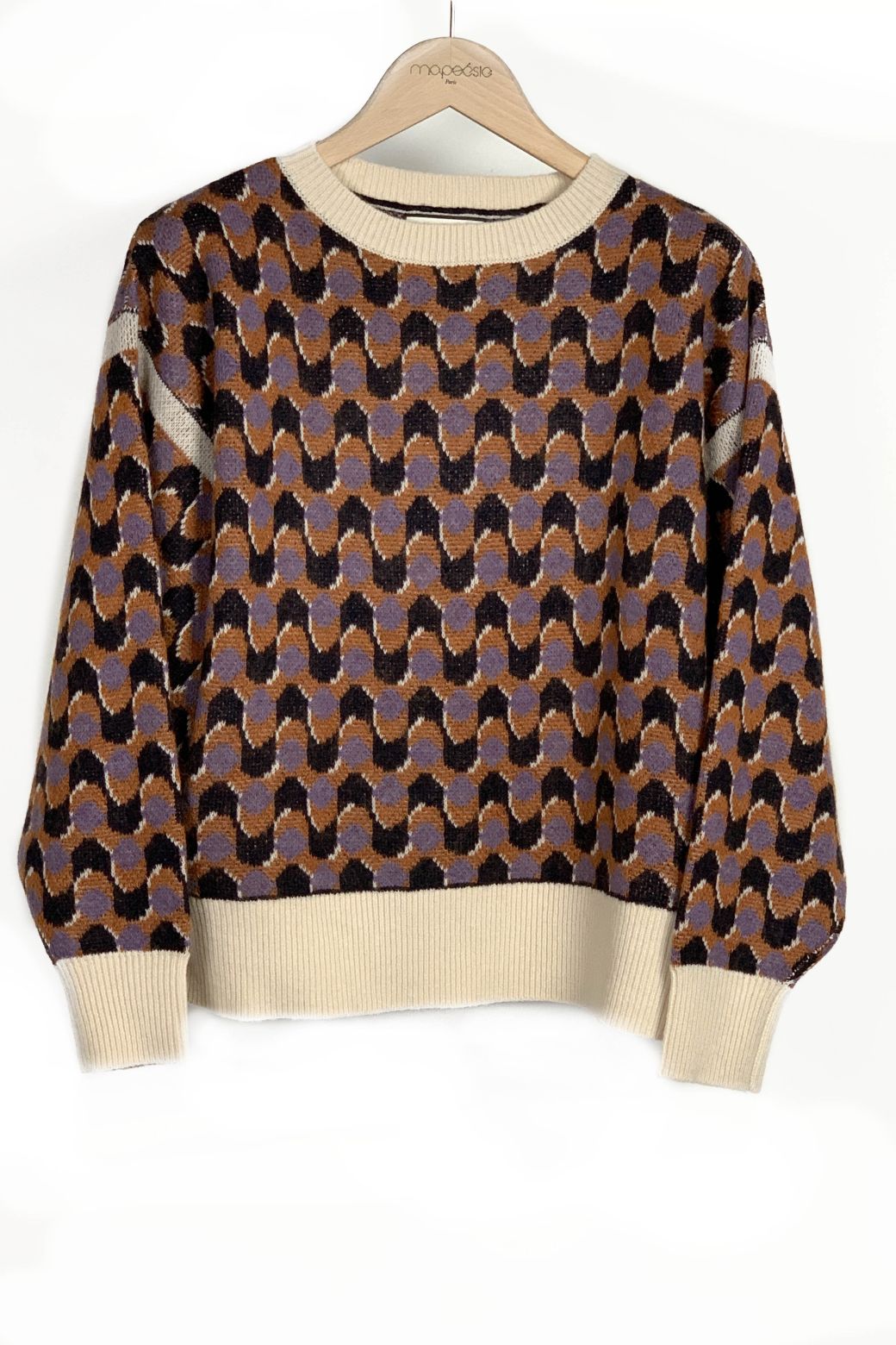 103 - PULL AXEL ONDE PARME LOT DE 2