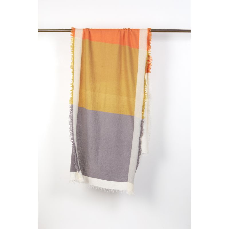 A - FOULARD SUZON ORANGE PARME LOT DE 2