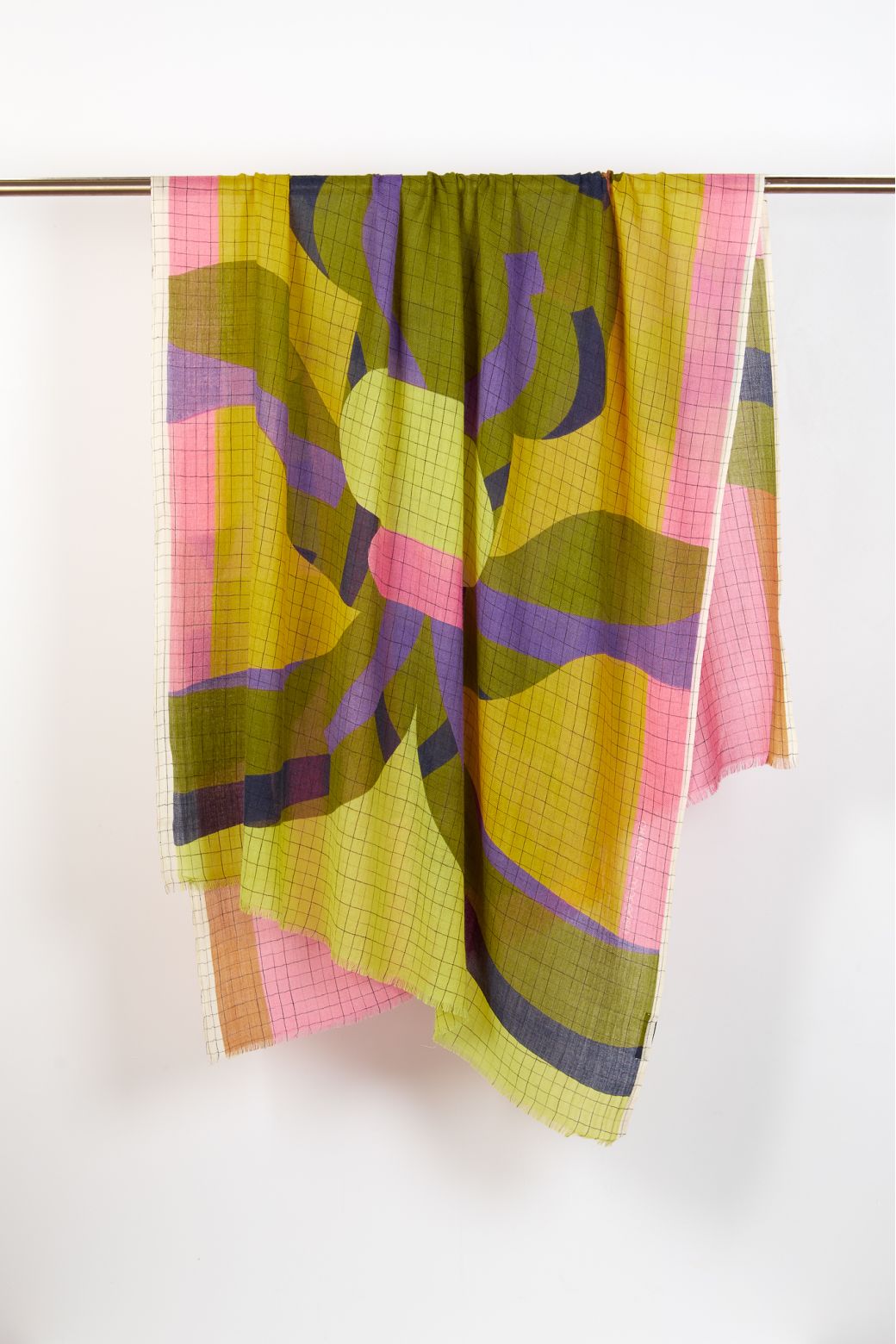 R - FOULARD CHANCE FAUVE LOT DE 2