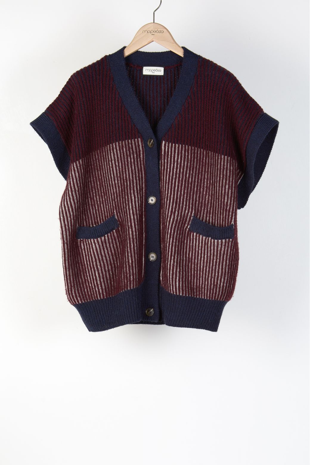 100 - GILET MONA MODULE MARINE LOT DE 2