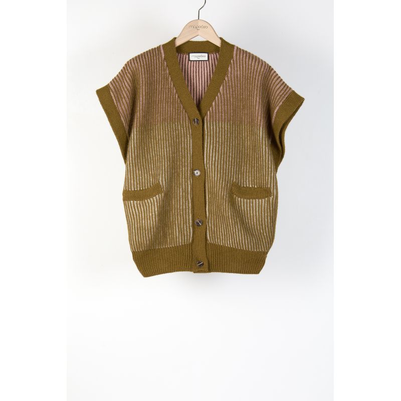 100 - GILET MONA MODULE KAKI LOT DE 2