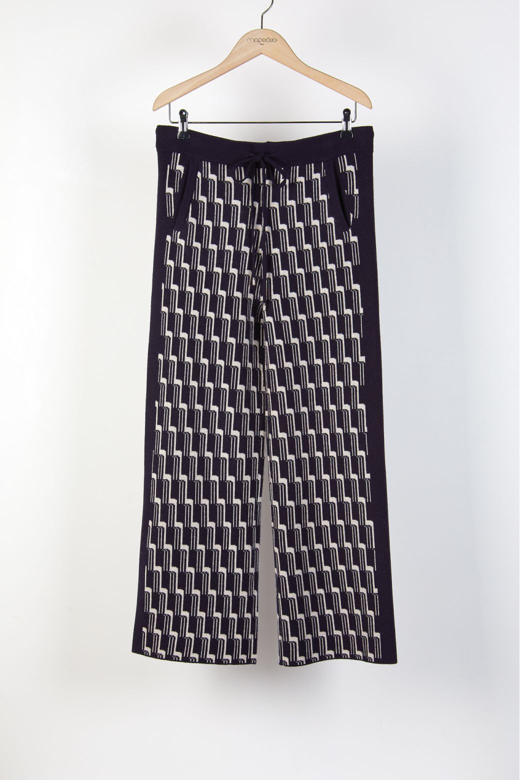 107 - PANTALON BRANDO NOCTURNE MARINE LOT DE 2