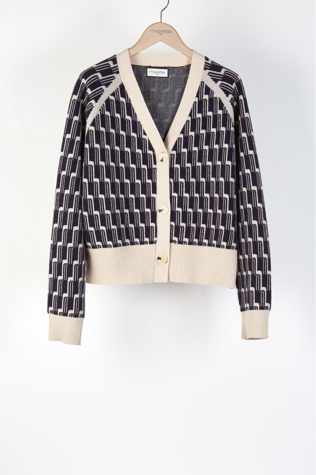 107 - GILET CLAUDE NOCTURNE MARINE LOT DE 2