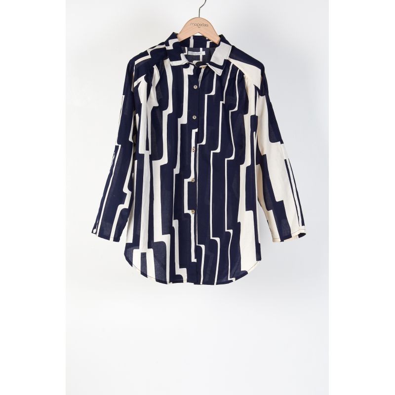 203 - CHEMISE TELMA CELESTE BLEU LOT DE 2