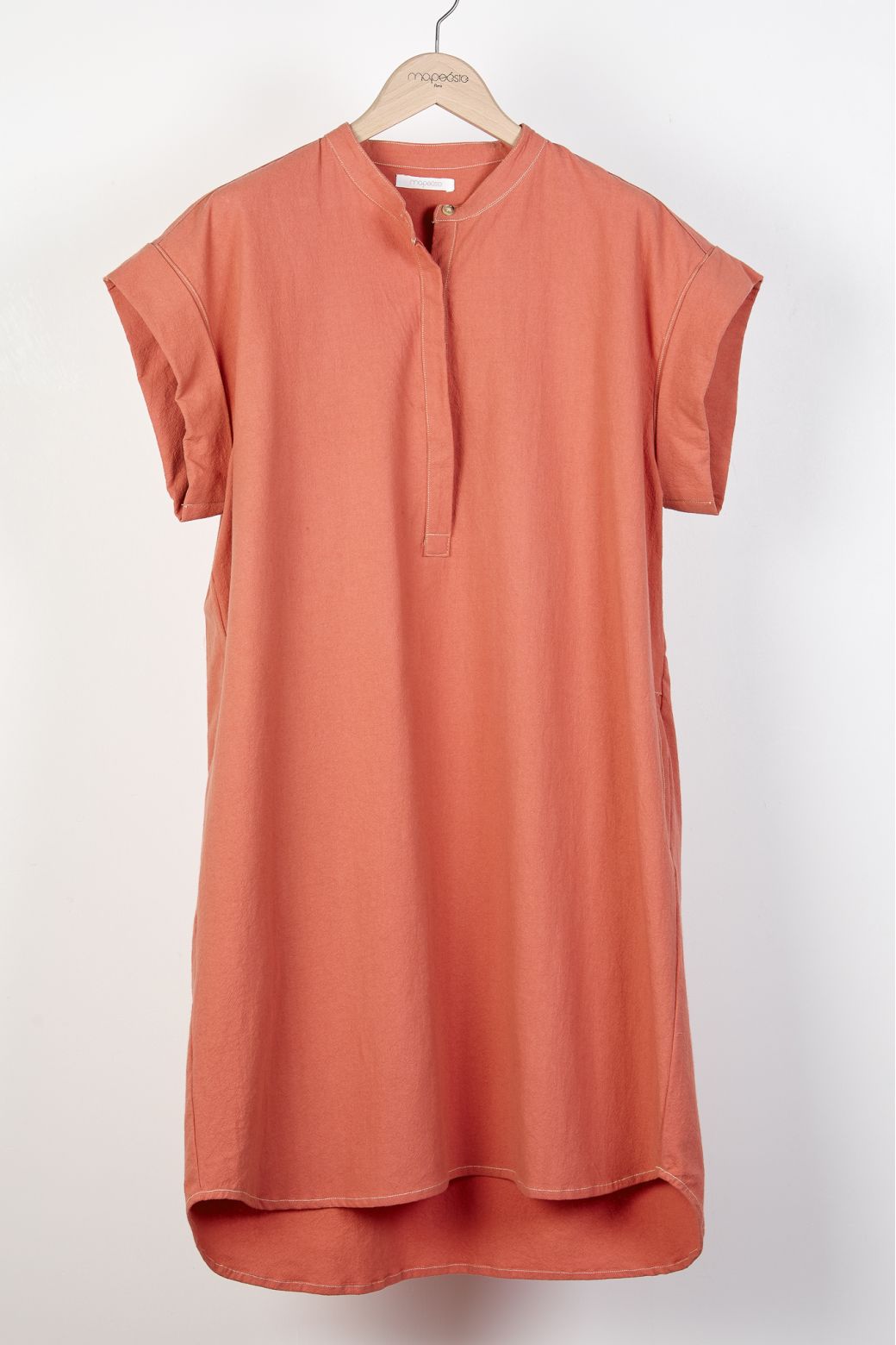 214 - ROBE SYRACUSE UNI ROSEWOOD LOT DE 2