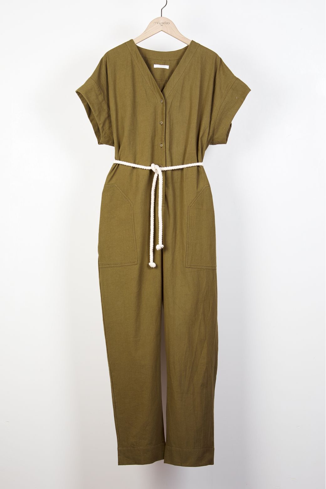 214 - KHAKI JUMPSUIT MONY UNI PACK OF 2