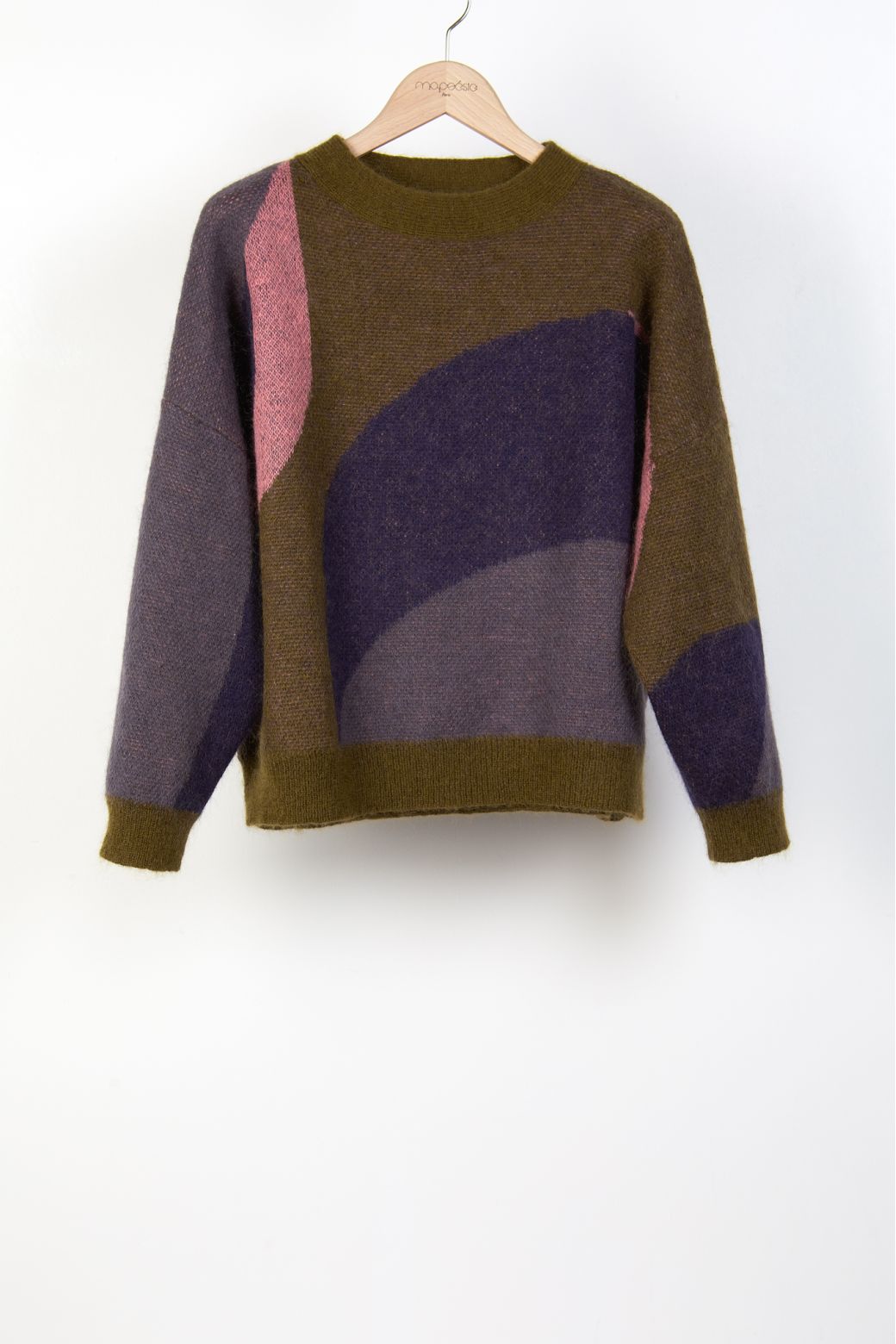 104 - PULL NINA NYMPHE KAKI LOT DE 2