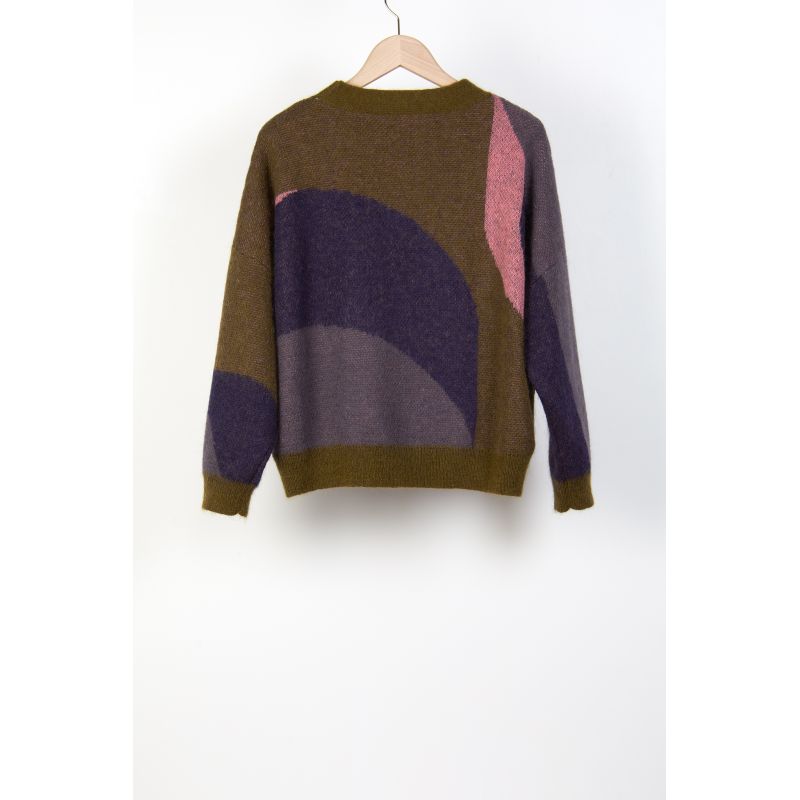 104 - PULL NINA NYMPHE KAKI LOT DE 2